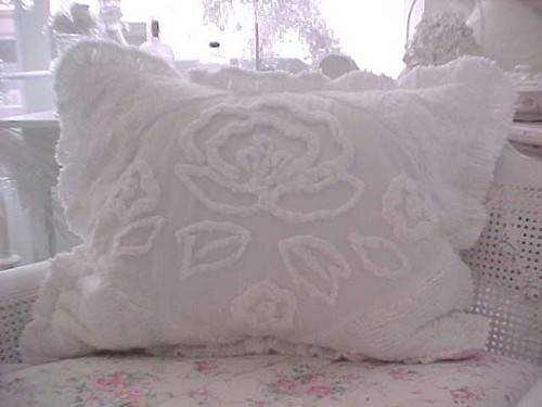 Chenille home textiles for modern home decoration in vintage style