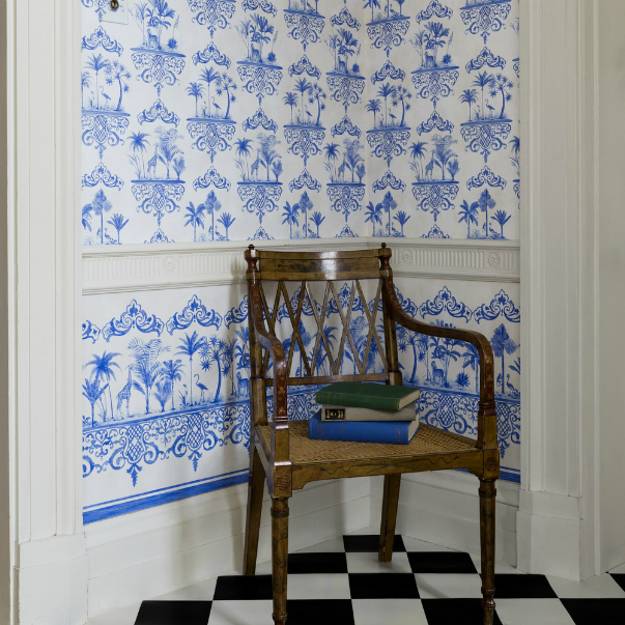 textiles and modern wallpaper pattern