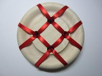 home decorating with buttons and decorative stitches