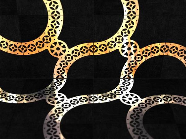 modern interior decorating materials, concrete metal tile designs