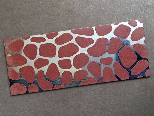 modern interior decorating materials, concrete metal tile designs