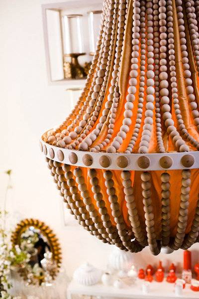 Whether your interior design style is modern, colonial, country or classic, handmade wooden beads and decorative beads can find their perfect places in room decor, mixing creative and modern ideas with traditional material to extend living spaces by simple and elegant handicraft and home accents, modern rooms decorated in any style. 