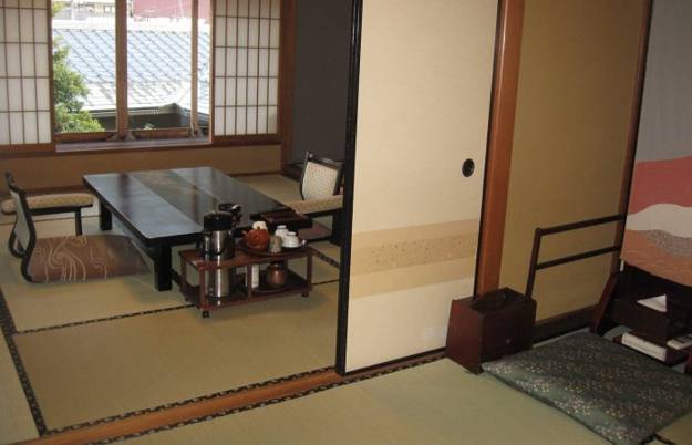 Asian décor and modern interior decoration in Japanese style