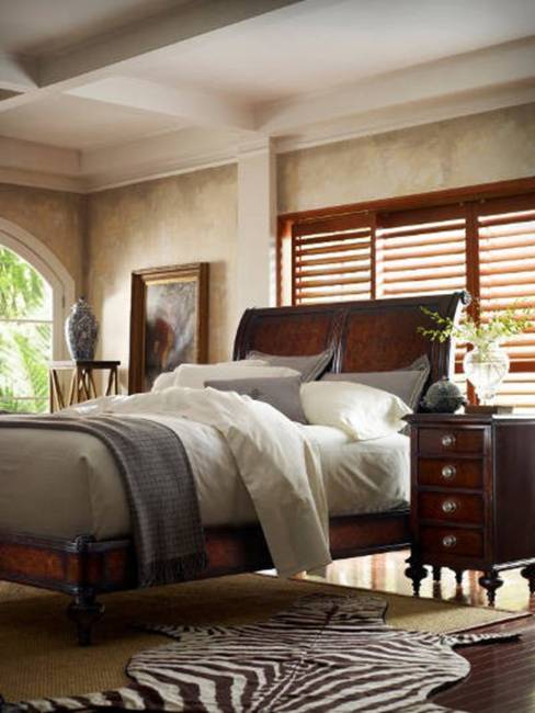 colonial british bedroom modern decor furniture decorating indies west stanley interior island homes tropical dark zebra living bedrooms bed interiors