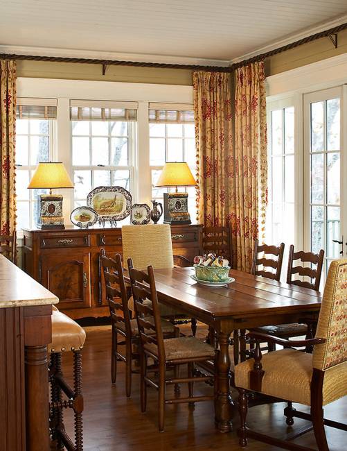 colonial interior decorating modern homes dining inspired decor4all kitchen southern curtains