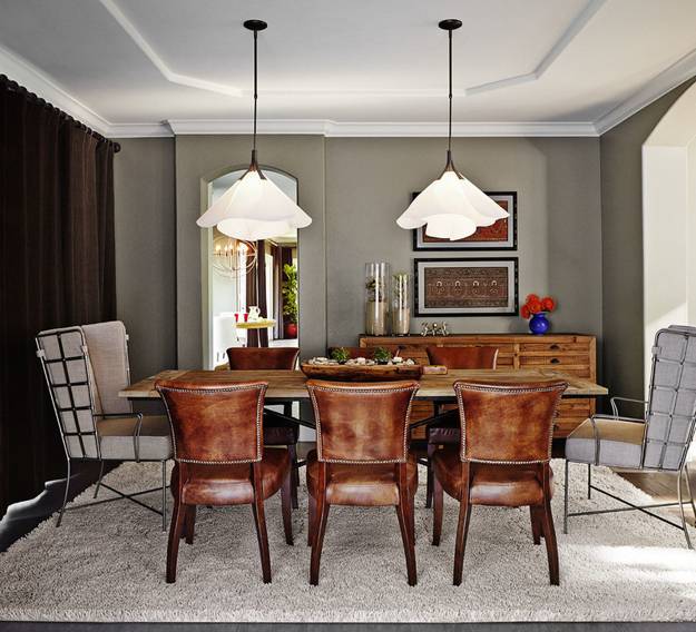 interior decoration with neutral colors and bright accents