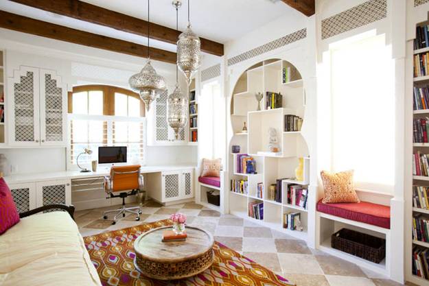 Moroccan Interior décor and interior colors