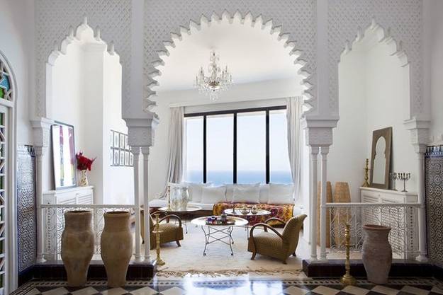 Moroccan Interior décor and interior colors