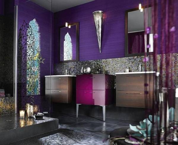Moroccan Interior décor and interior colors