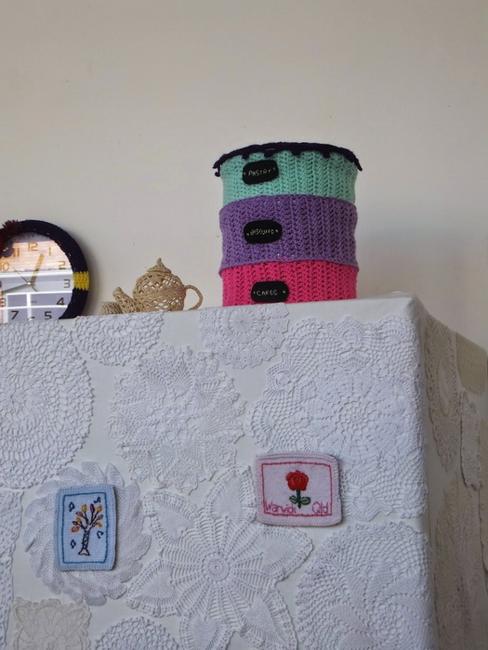 Colorful Crochet Kitchen Decor, Unique Craft Ideas for Making Home