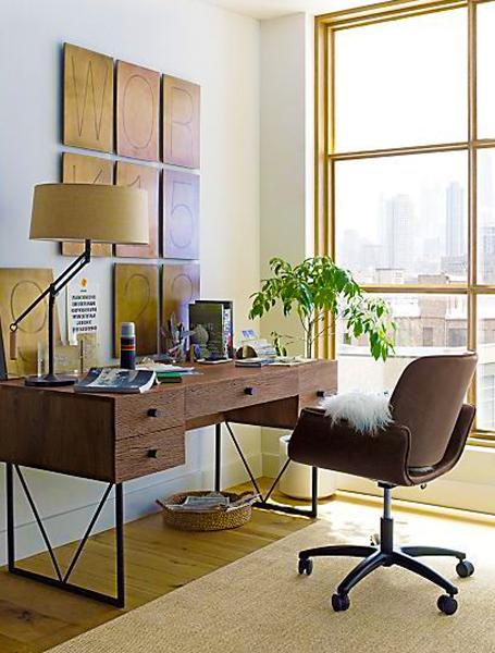Sheep inspired contemporary decor ideas, wood furniture and handmade decorative accessories