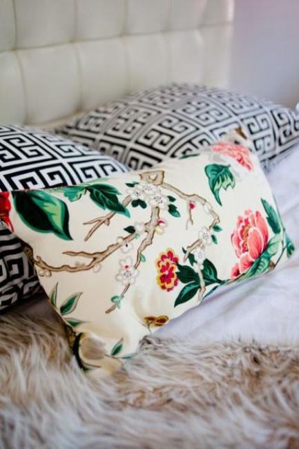 Spring Decorating with flowers, floral prints and floral designs