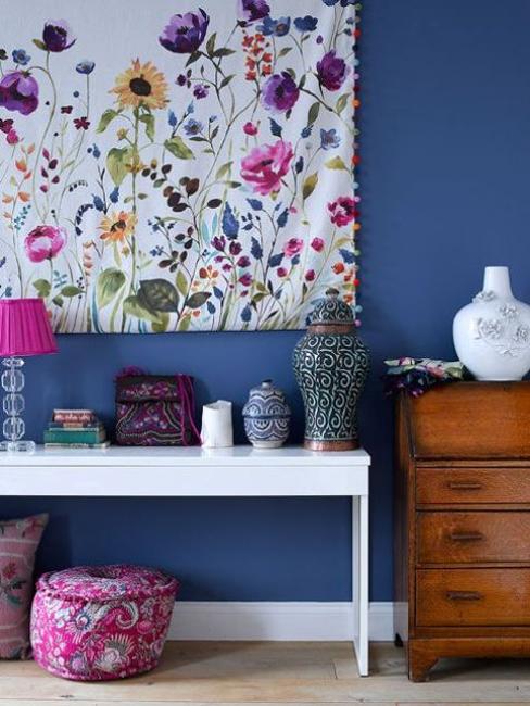 Spring Decorating with flowers, floral prints and floral designs