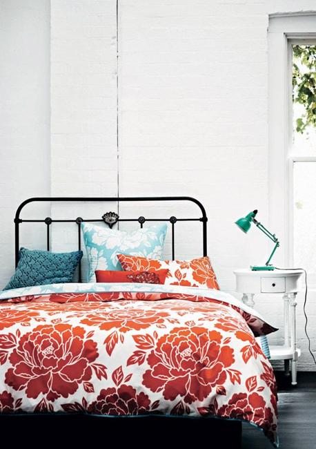 Spring Decorating with flowers, floral prints and floral designs