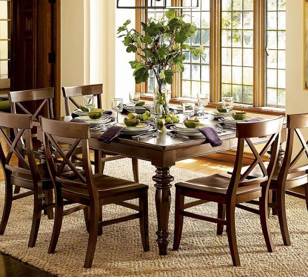 Dining decoration in vintage style