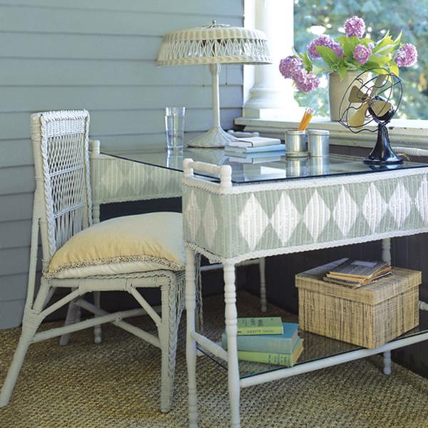 vintage furniture decoration with color
