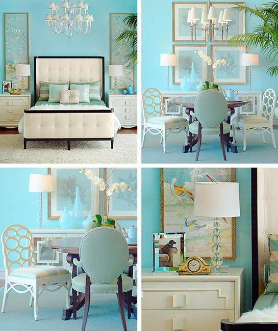 turquoise decor decorating interior paint colors combinations bright