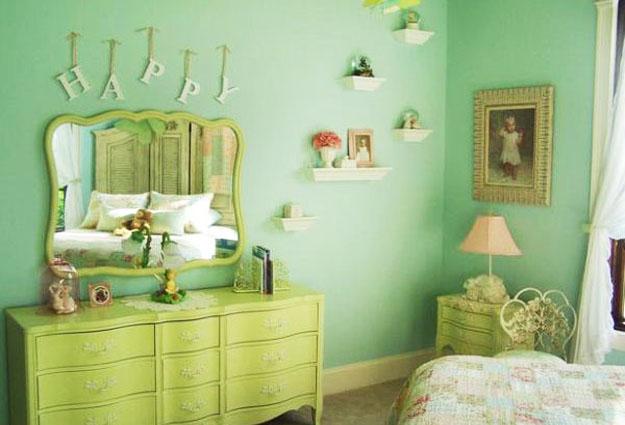 modern interior design with turquoise colors