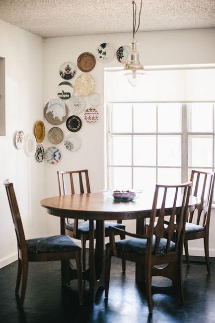 21 Modern Wall Decor Ideas Using Decorative Plates