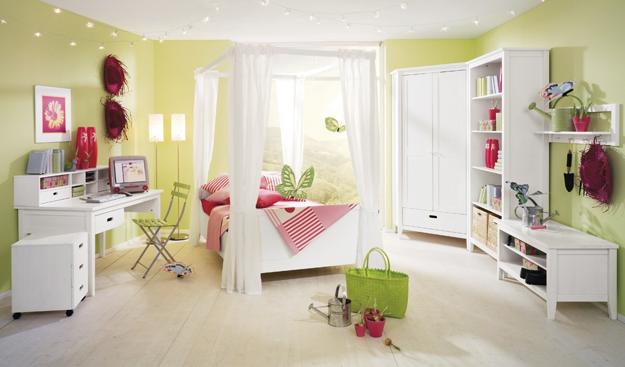 white paint colors and fabrics for kids bedroom decorating and Baby Room Design
