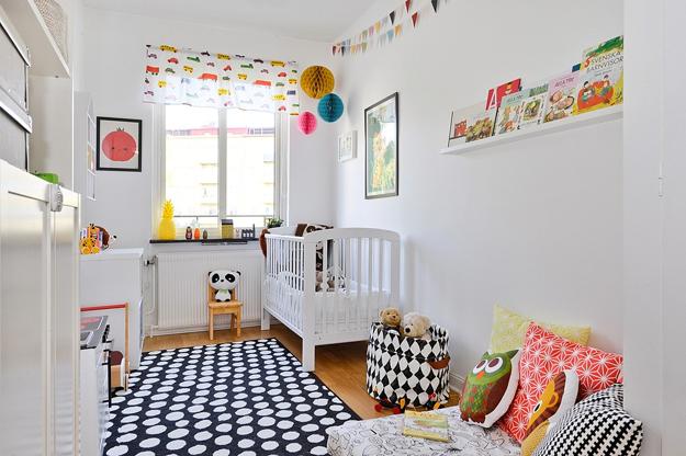 white paint colors and fabrics for kids bedroom decorating and Baby Room Design