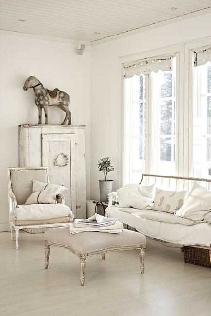 Shabby Chic Interiors, living room designs