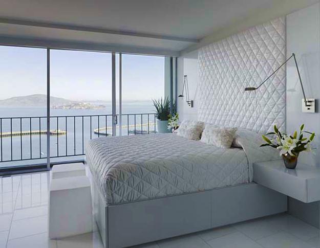 modern bedroom decor ideas in white colors
