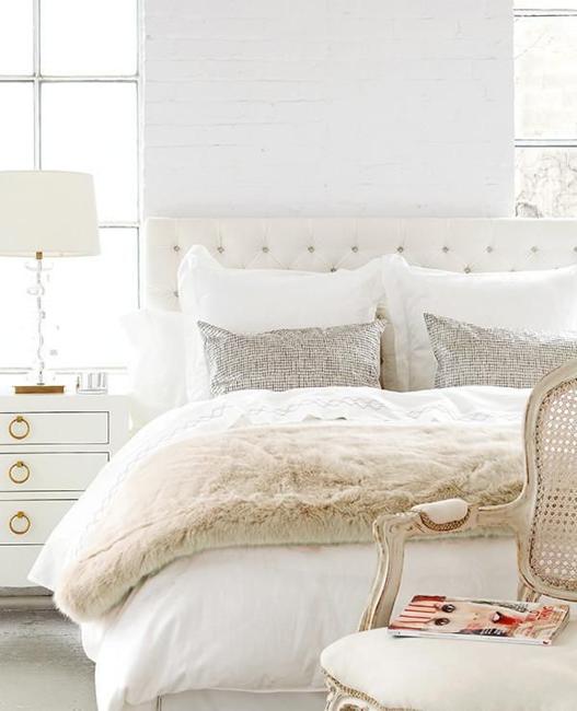 25 Modern Ideas for White Bedroom Decorating