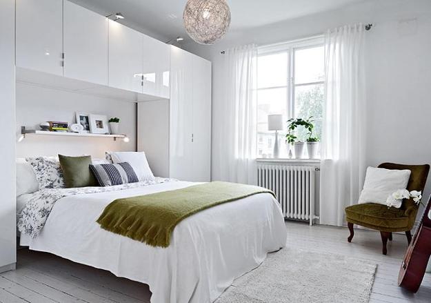 modern bedroom decor ideas in white colors
