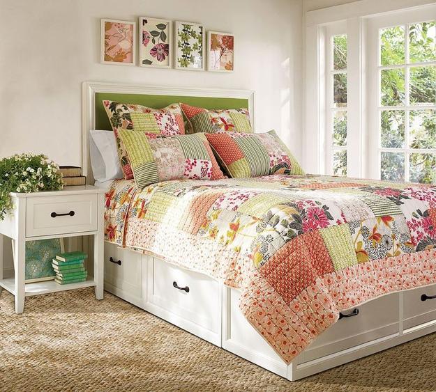  patchwork and decorative fabrics designs in patchwork style for the modern interior design 
