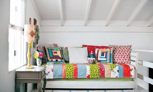  patchwork decorative fabrics and designs in patchwork style for modern interiors 