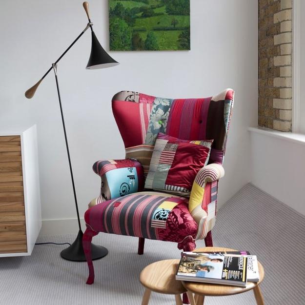  patchwork decorative fabrics and designs in patchwork style for the modern interior design 
