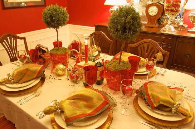 interior decoration with topiary designs