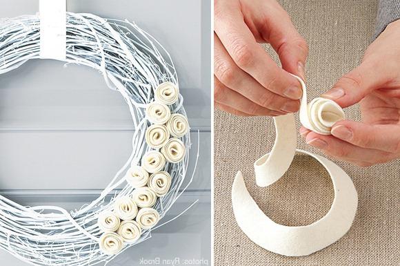 cheap ideas for Christmas Decorating homemade Christmas wreaths 