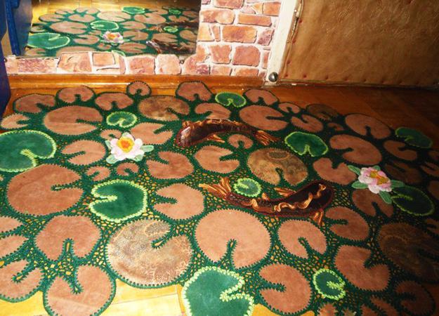 Сделать ковровую дорожку своими руками Сделать ковровую дорожку своими руками