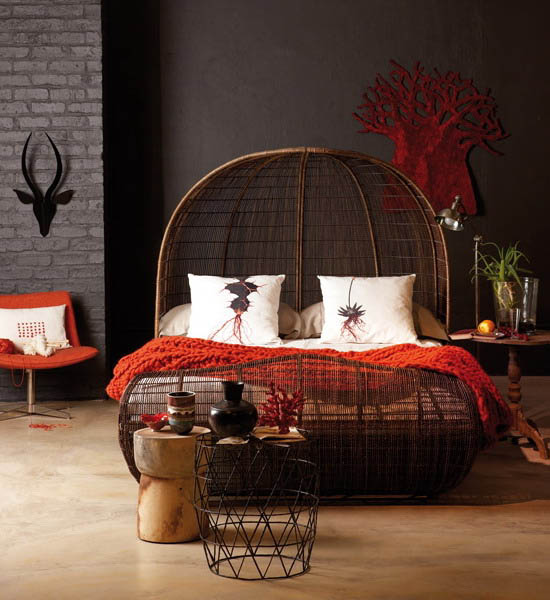 16 Bedroom Decorating Ideas with Exotic African Flavor