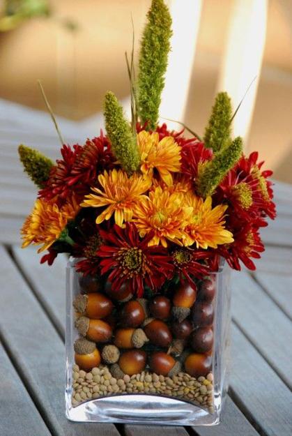 25 Fall Flower Arrangements, Thanksgiving Table ...